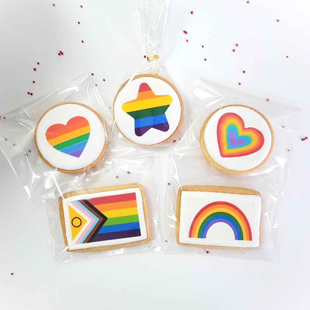 Pride Cookies - Edible printing technique