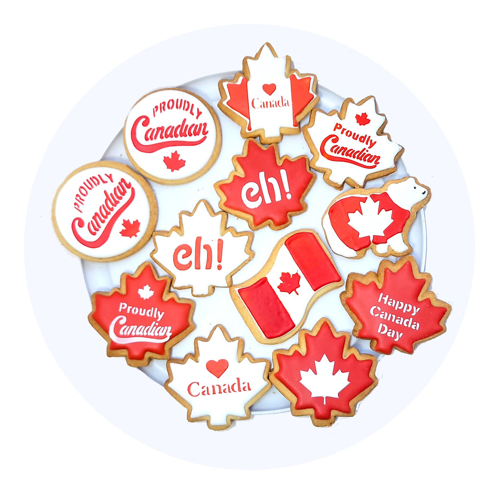 Canada Day Assorted Cookie Boxes