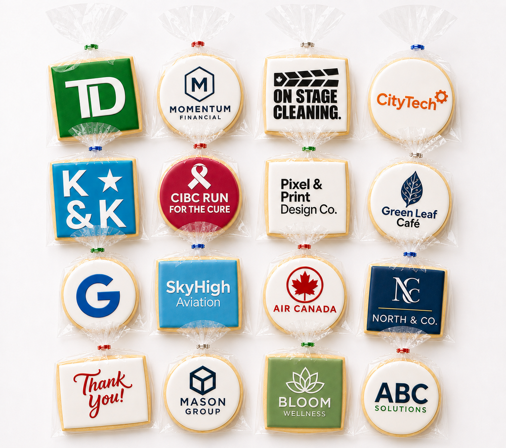 Iced Logo Cookies