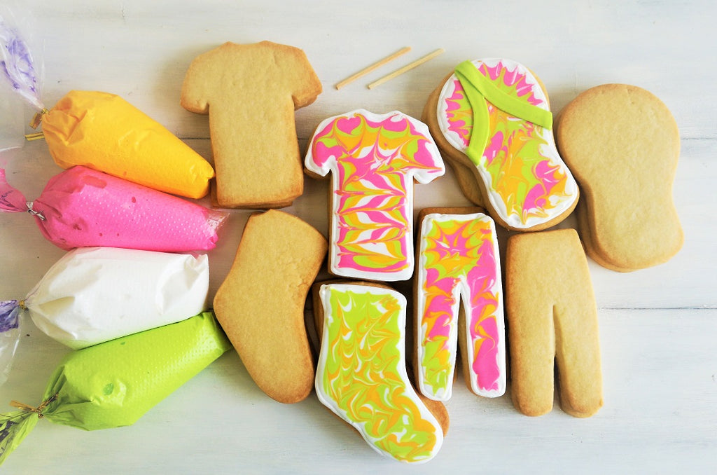 Tie Dye  DIY Cookie Decorating Kit -