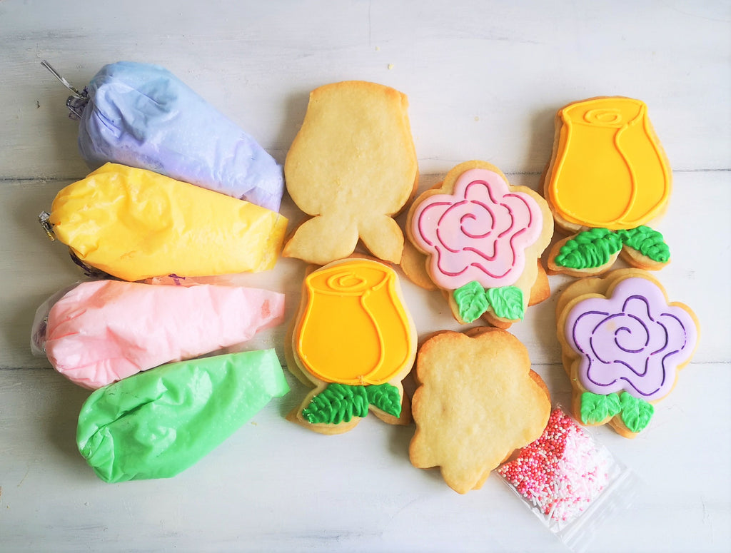 Flowers DIY Cookie Decorating Kit