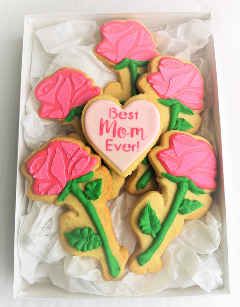 Mother's Day Cookie Giftbox 7x10  - Best Mom Ever