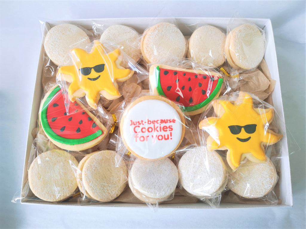 Just Because Cookie Giftbox - Alfajores & Summer Gift Set - Delivered or Pickup