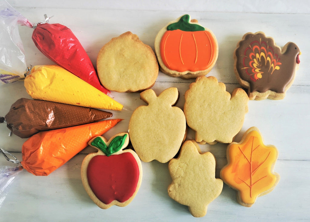 Fall DIY Cookie Decorating Kit