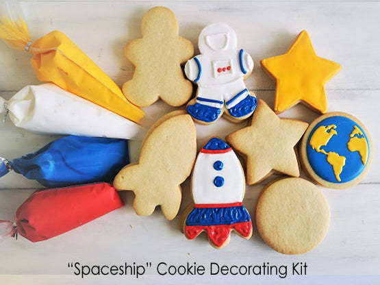 Spaceship DIY Cookie Decorating Kit