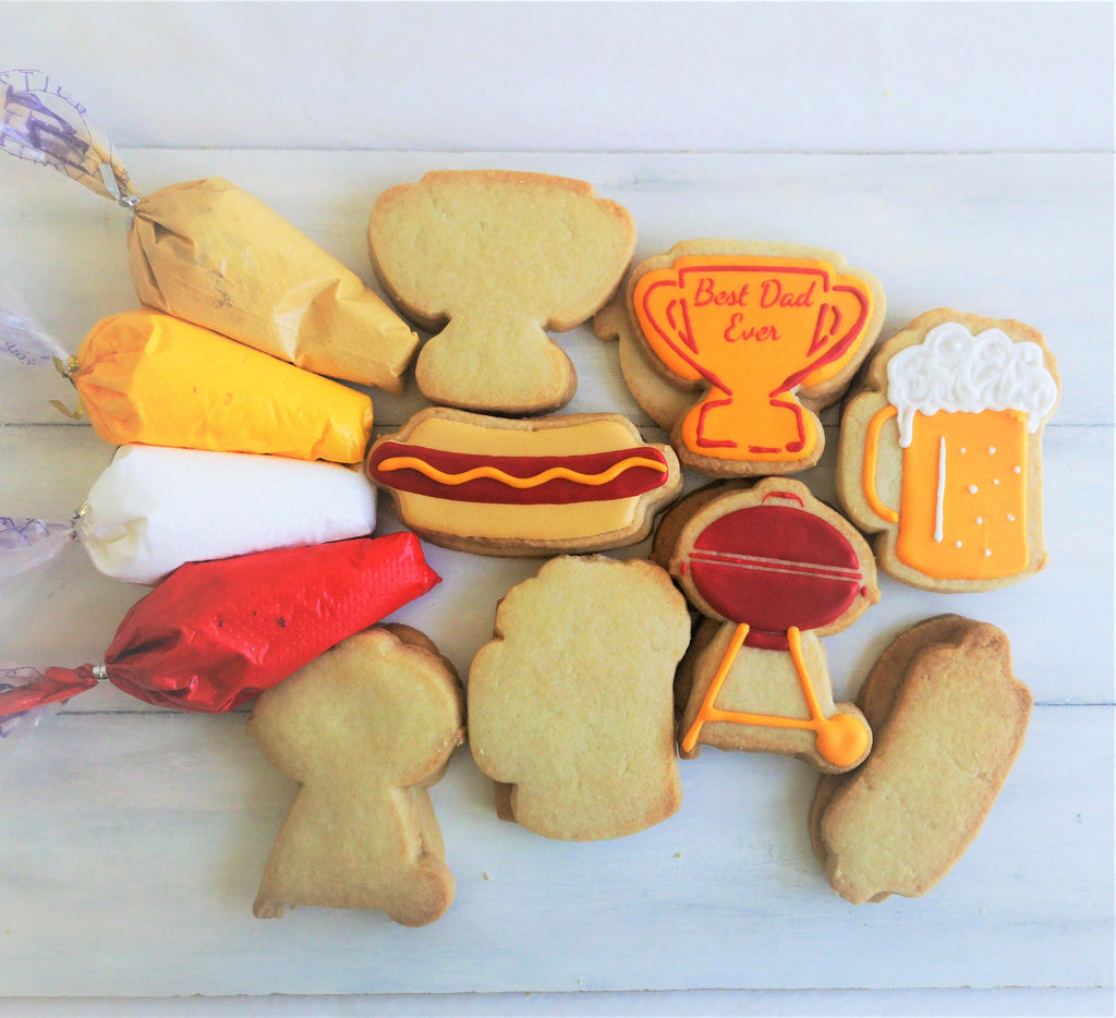 Father's Day DIY Cookie Decorating Kit Barbecue Daddy