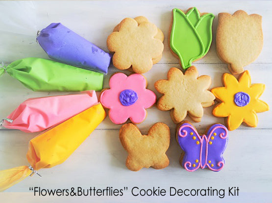 Flowers & Butterflies DIY Cookie Decorating Kit