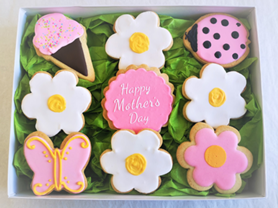 Mother's Day Cookie Giftbox - All the things she loves Set - Delivered or Curbside Pickup